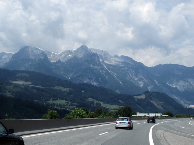 Woeste bergen in Zuid Duitsland